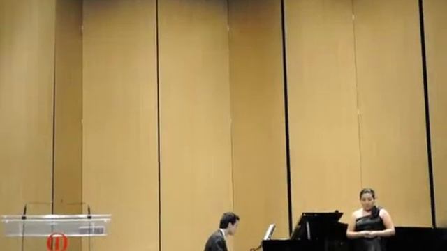 sara prado, mezzo soprano, aria, cenerentola, pianista aldo rubalcava