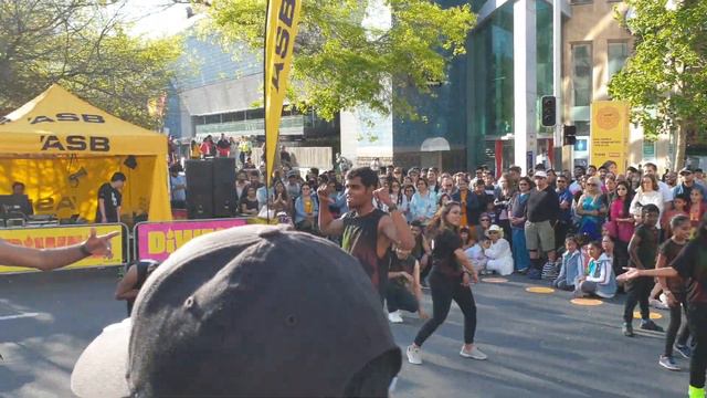 Kerala Blasters Street Performance, Auckland Diwali 2019-Video2