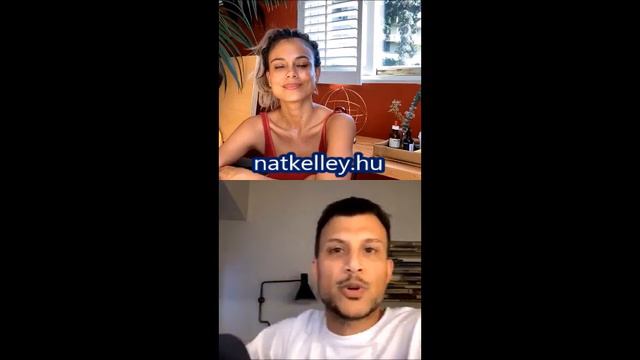 Nathalie Kelley Instagram Live With Assi Azar
