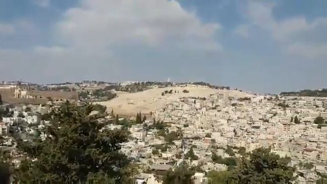 Панорама с Дома первосвященника Каиафы