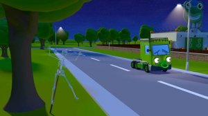 The Baby Truck Halloween Song | Classic Nursery Rhymes for Kids Songs | Gecko's Garage Truck Cartoo
