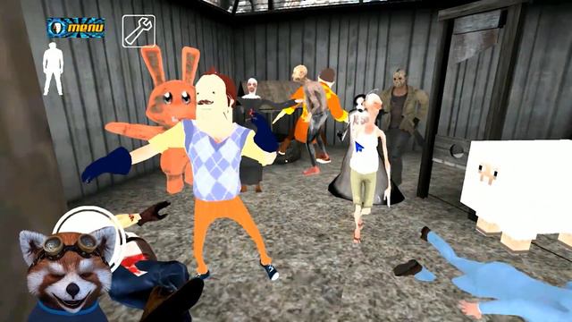 New Animated NPC - Granny New Update Mod!! Slendrina Mom*Grandpa*Evil Nun*Mr Meat [Granny 1.7.3] смотреть онлайн