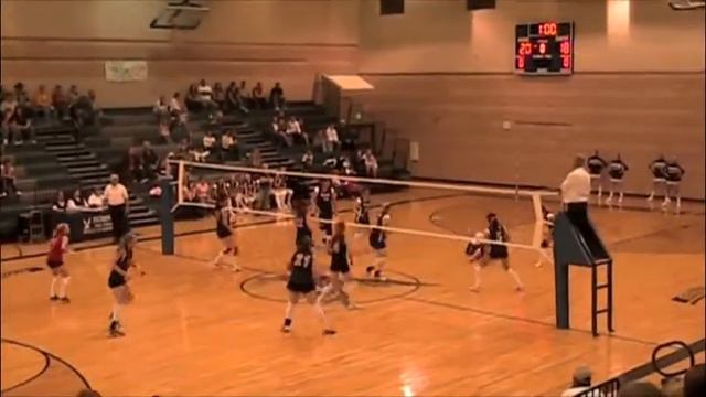 Whitney Fieldsted- Outside Hitter  Volleyball Highlight Video