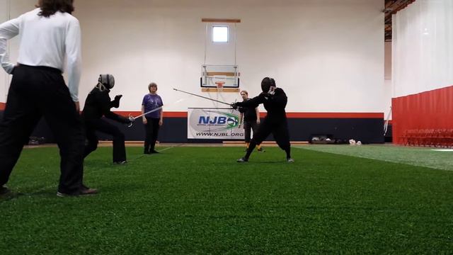 Socal Swordfight Rapier Tournament Round Finals Brian Frick, Nicole Smit, Ryan Shapiro