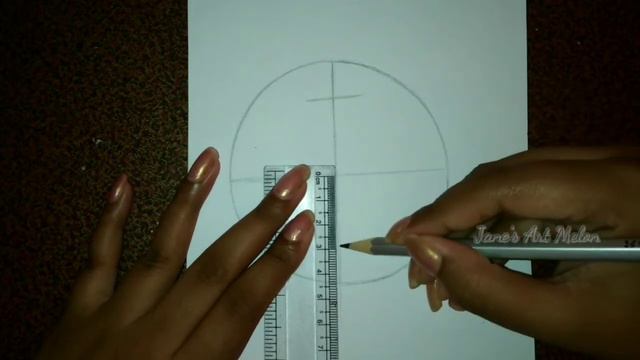 How To Draw Human Face Easily | Loomis Method | Front View | Class 1 | Jane's Art Melon