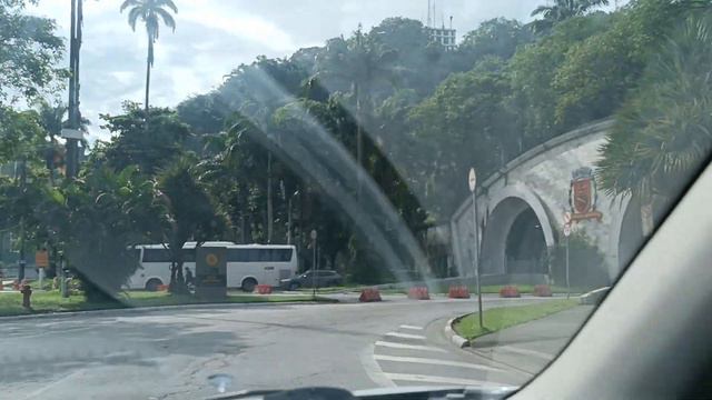 Atraversando a cidade Santos (SP), 26/11/2023. Пересекая город Сантос (СП), 26/11/2023. смотреть онлайн