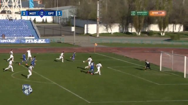 КПЛ-2018. 6 ТУР. ЖЕТЫСУ-ИРТЫШ 1:1 (Р. НУРМУГАМЕТ) смотреть онлайн