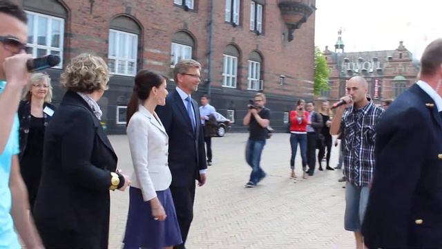 VIP Beatbox Show For Princess Marie Of Denmark And The Mayor