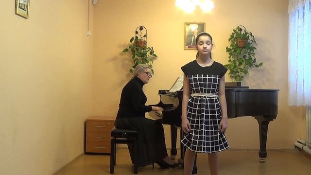 В.А. Моцарт "О, Цитра ты моя", А. Даргомыжский "Лихорадушка", исп. Суренян А., 11 лет. смотреть онлайн