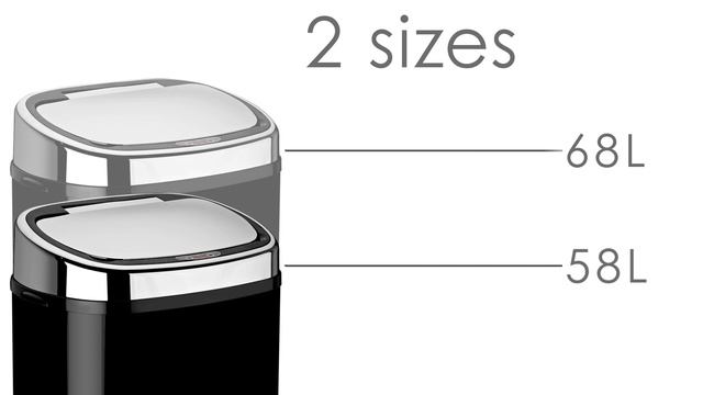 Dihl Automatic Rectangular Sensor Bin (Large)