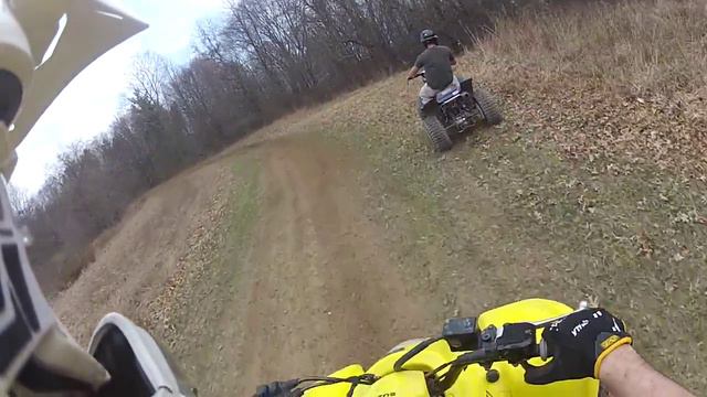 Matt's Ltz 400 Log Jump Fail.