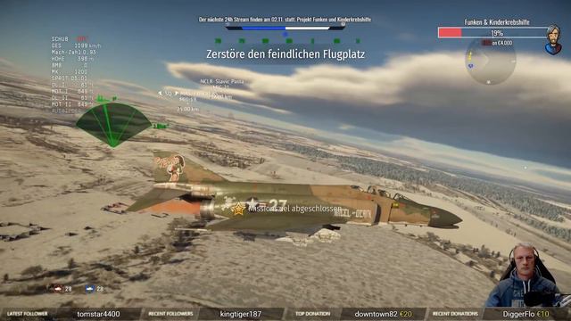 War Thunder - Gameplay - Die Phantom als Bomber und Jäger - einfach Geil!!! смотреть онлайн