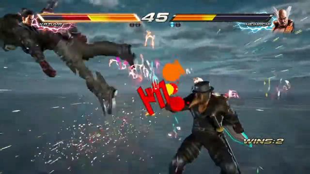 TEKKEN™7 Kazuya Vs Heihachi (Funny SlowMo KO)