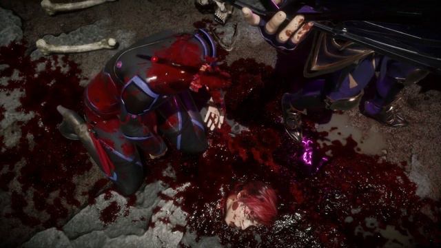 MK11 Ryona：Kitana Fatalities And Brutalities On Skarlet [requested]