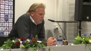 Presskonferensen efter IFK Göteborg - Elfsborg