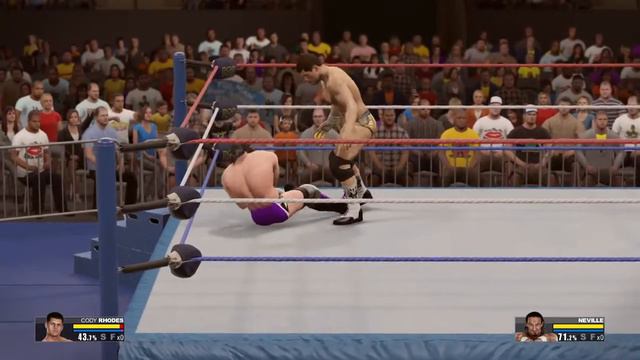WWE 2K15 - Neville Vs Cody Rhodes (Stardust)