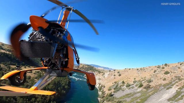 Lower Flathead River by Gyroplane, Polson MT. смотреть онлайн