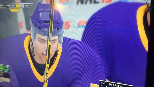 EA Sports NHL 15: Connor McDavid Gets Ejected Against Kings смотреть онлайн