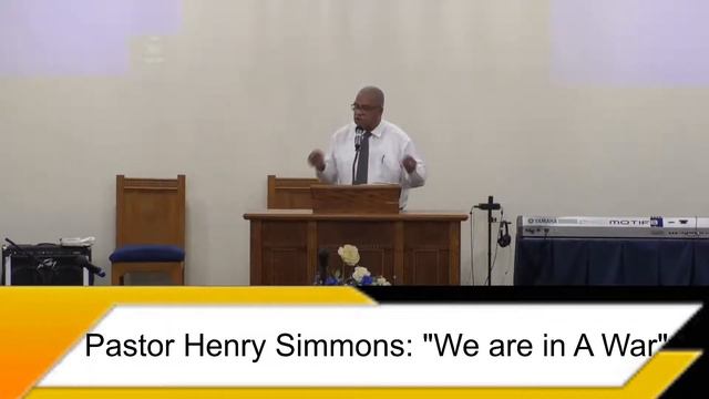 Pastor Henry Simmons: "We are in a War" смотреть онлайн