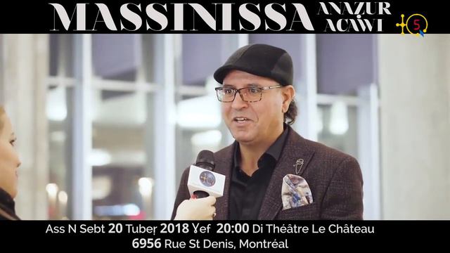 Anazur Acawi Massinissa deg Montreal wass n 20 ktuber 2018 смотреть онлайн