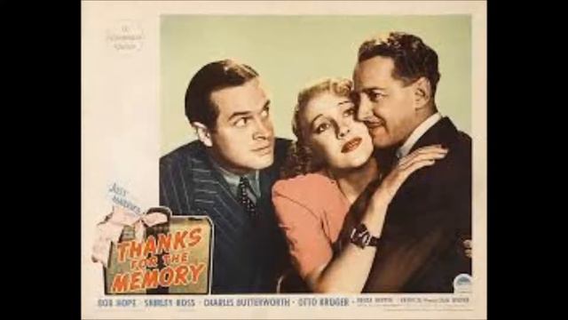 Bob Hope and Shirley Ross - Thanks for the Memory (1938) HQ смотреть онлайн