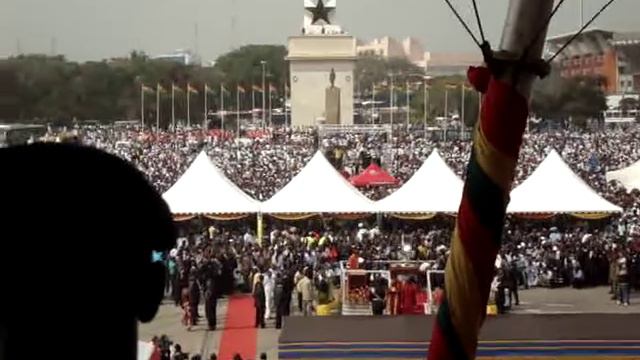 Ghana Presidential inauguration 2009 - Swearing-in of John Evans Atta Mills смотреть онлайн