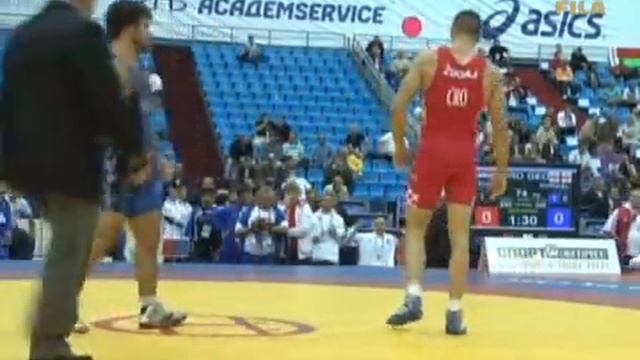 ZUGAJ Neven (CRO) -- KVIRKELIA Manuchar (GEO) 
1/8 Finale