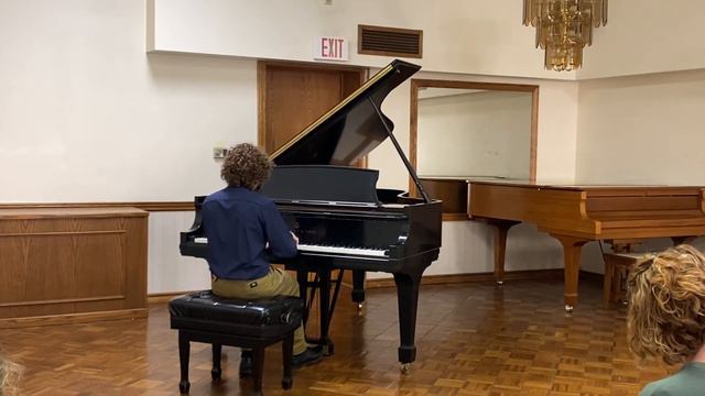 Piano Recital March 3, 2023 Sonatina Op. 55 No Movement II Vivace by Friedrich Kuhlau смотреть онлайн