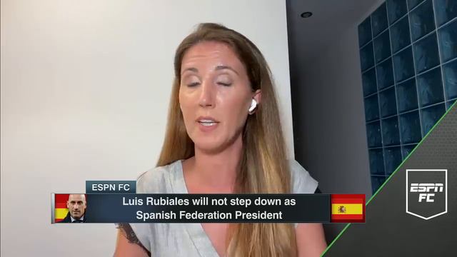 ESPN FC reacts to Luis Rubiales not stepping down as Spanish Federation President смотреть онлайн