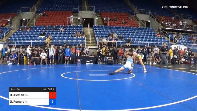 126 Lbs Rnd Of 128 Gonzalo Aleman Washington Vs Diego Romero Florida