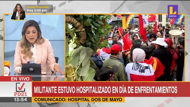 🔴 Hospital Dos de Mayo informa que Zacarias Meneses estuvo hospitalizado el día de enfrentamientos смотреть онлайн