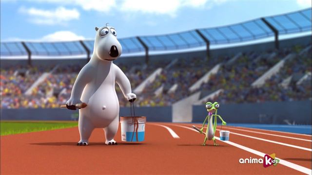 Bernard Bear - 144 - The Olimpic Stadium