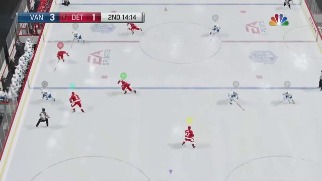 NHL 17 ~ XBSHL - Detroit Red Wings vs Vancouver Canucks смотреть онлайн