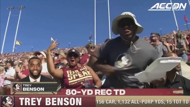 Trey Benson 2023 Regular Season Highlights | Florida State RB