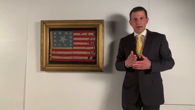 Antiques Dealer Jeff Bridgman On Artist John Trumbull & 13 Star American Flags