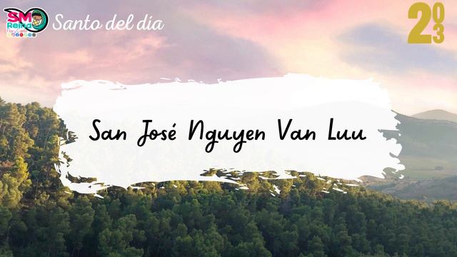 Mayo 2. San José Nguyen Van Luu