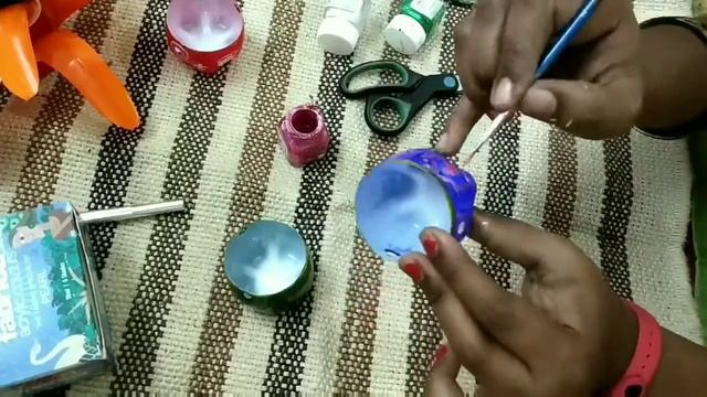 Recuse/Recycle Plastic Bottles || Tea Lamp Wall Hanging / Holder || In Tamil