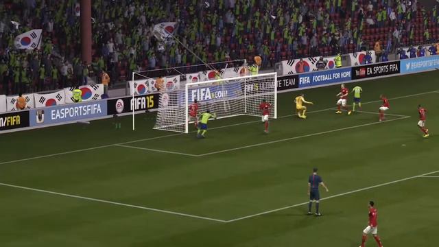 FIFA 15 - Thx to Assist Goal! (Когда вратарь пропускает в "домик" должен быть гол!) смотреть онлайн