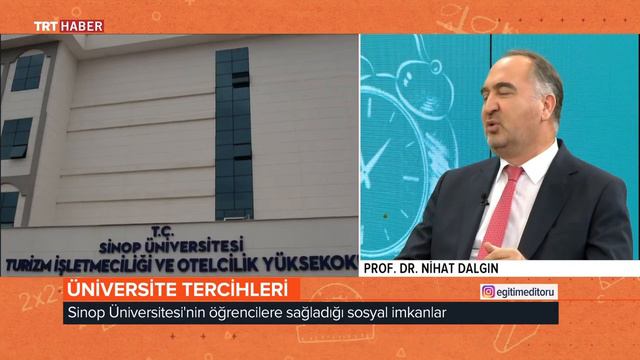 Sinop Üniversitesi Rektörü Prof. Dr. Nihat DALGIN, Eğitim Editörü Programına konuk oldu. смотреть онлайн