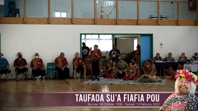 Reception for Taufaoa Su'a Fiafia Pou (nee Autagavaia) смотреть онлайн