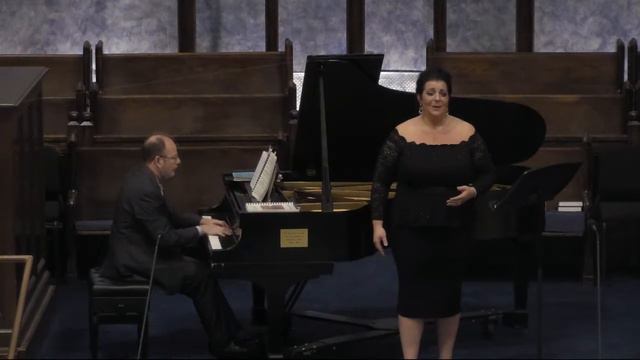 Mezzo-Soprano, Janara Kellerman sings "Die Mainacht" by Brahms смотреть онлайн