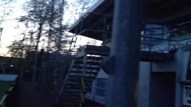 Sun Sets On Milton Road After The Final Match. Cambridge City FC 27/04/2012