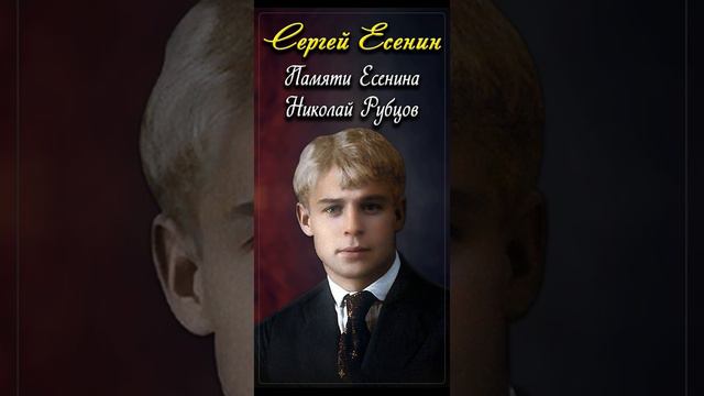 Сергею Есенину - Николай Рубцов (читает Александр Дубровский) #shorts смотреть онлайн