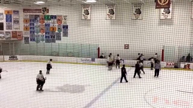 Bench Clearing Brawl | U18 A Hockey
