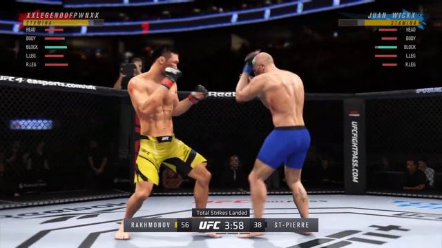 GSP Vs Shavkat Rakhmonov