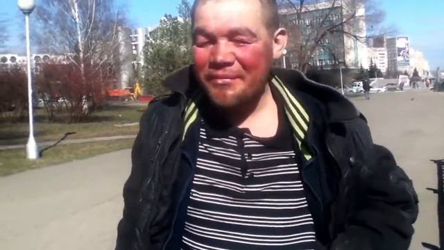 бомж запутался в словах смотреть онлайн
