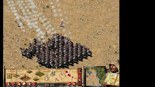 Stronghold Crusader Walkthrough Mission #3 ''This Dusty Land'' смотреть онлайн