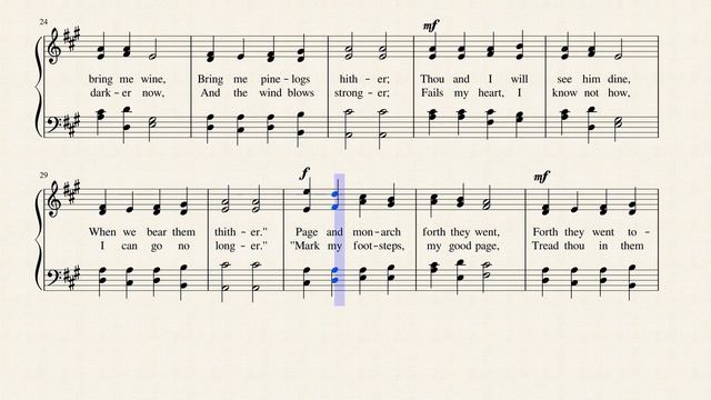 Good King Wenceslas (TEMPUS ADEST FLORIDUM) смотреть онлайн