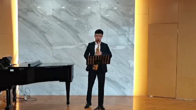JiangZhaoxiang Saxophone Round4MSMU Valse languid - Caprices Sigfrid Karg Elert смотреть онлайн