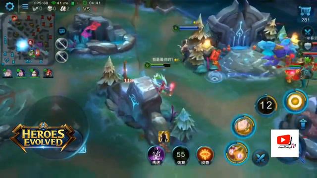 Heroes Evolved Mobile Upcoming Lexicon Hero Shen Lou/Lorelei Game play Rank смотреть онлайн